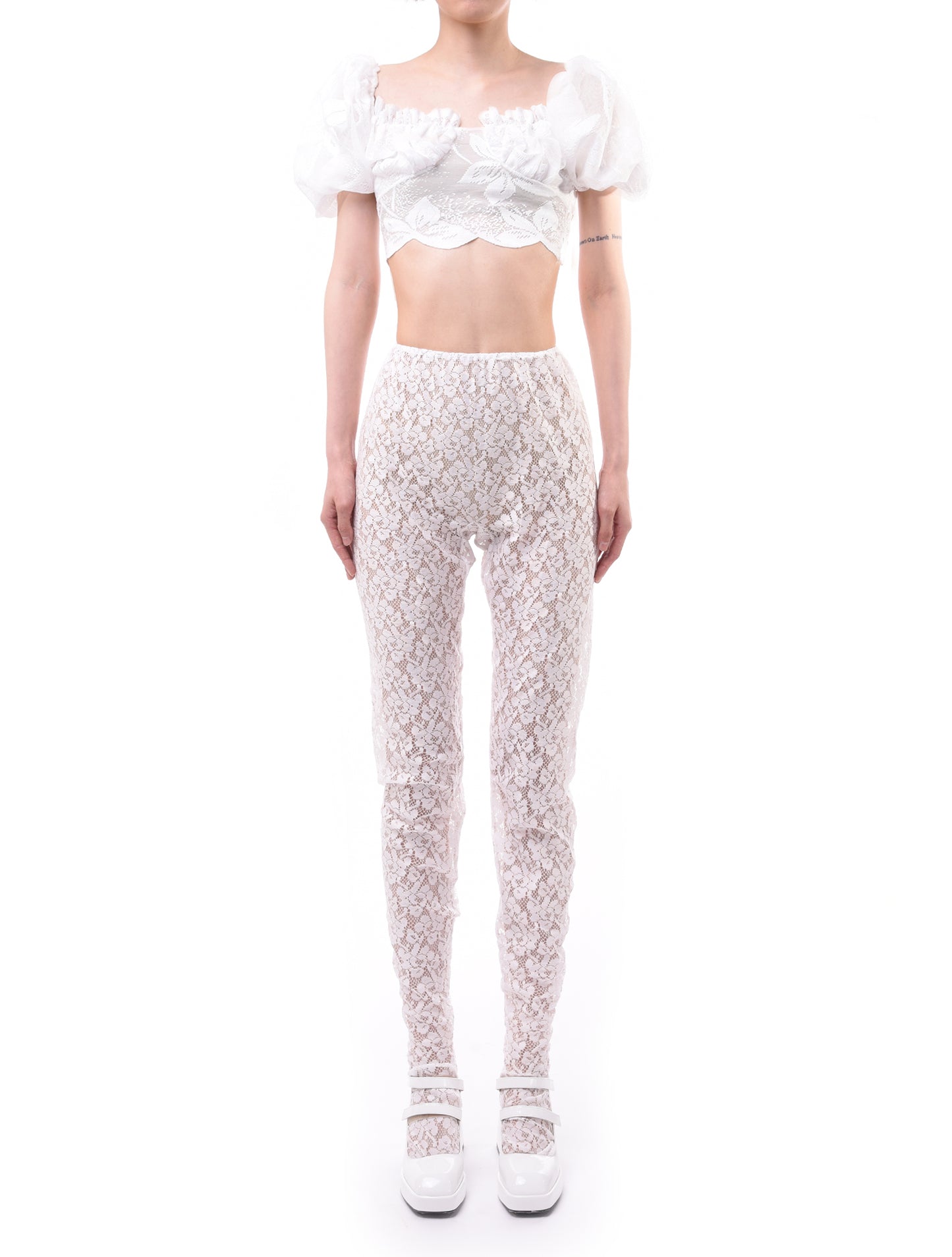 Yuhan Wang Lace Leggings