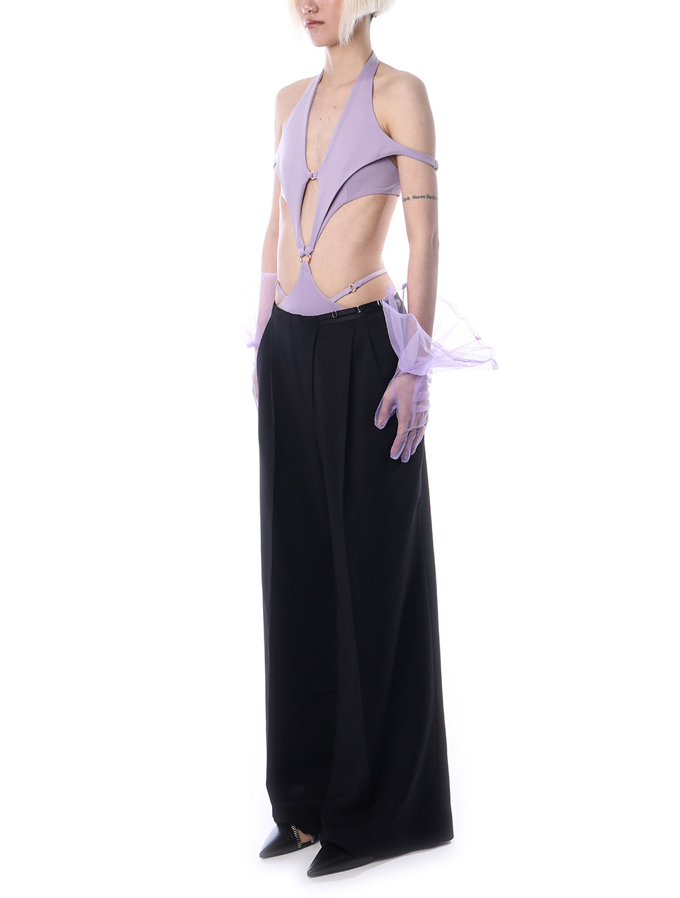 T Label Lilac Lula Gloves