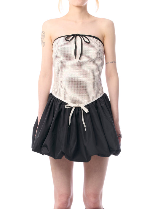 Fidan Novruzova Charlotte Strapless Mini Dress