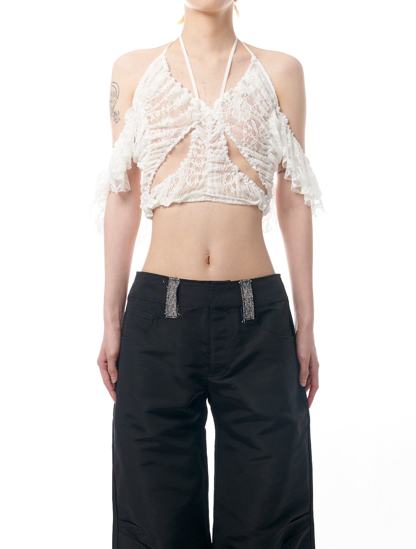 Ester Manas Butterfly Lace Top