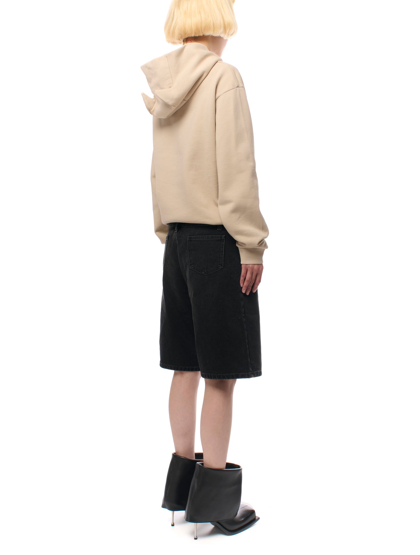 Coperni Horn Hoodie Beige