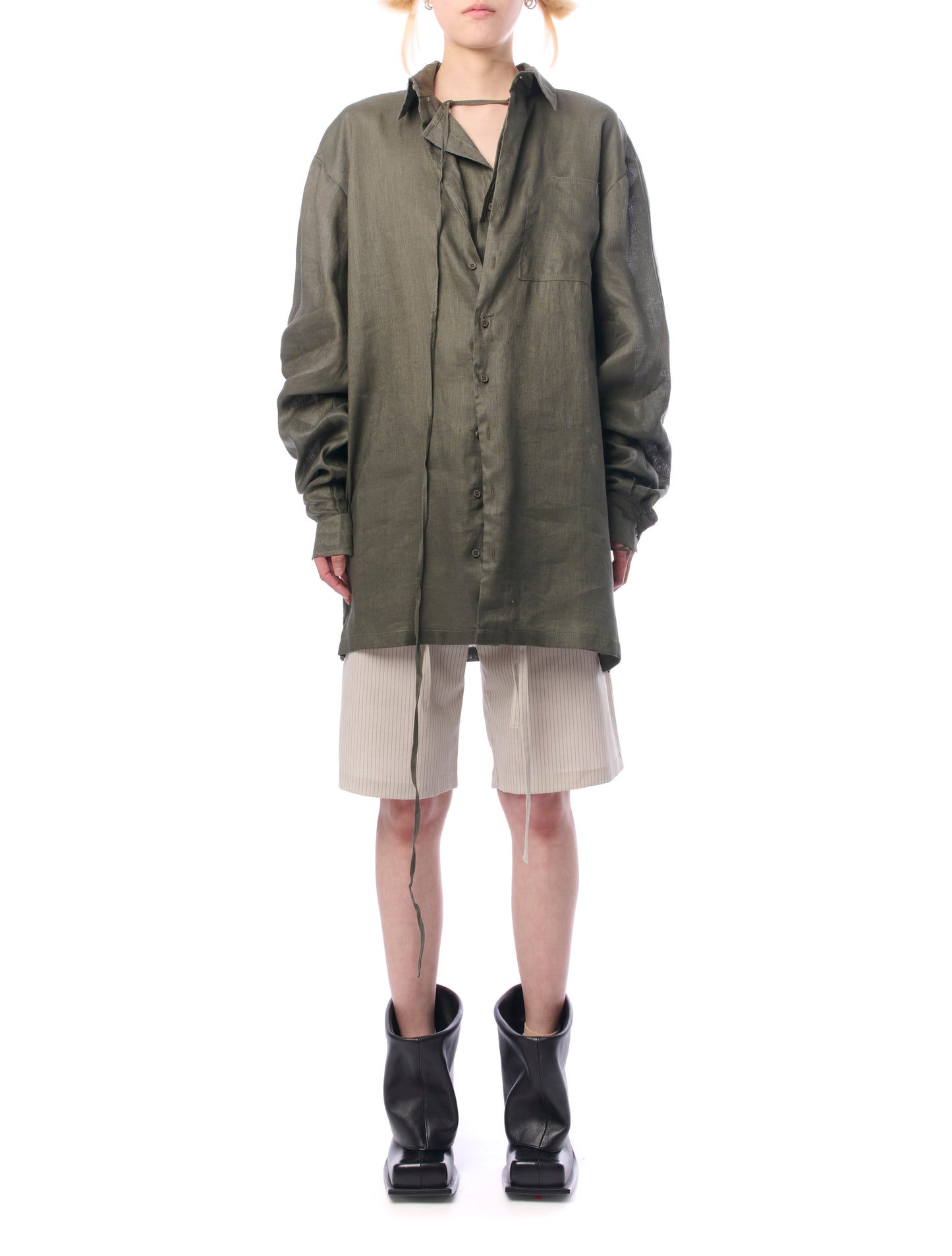 Ottolinger Oversized Olive Shirt