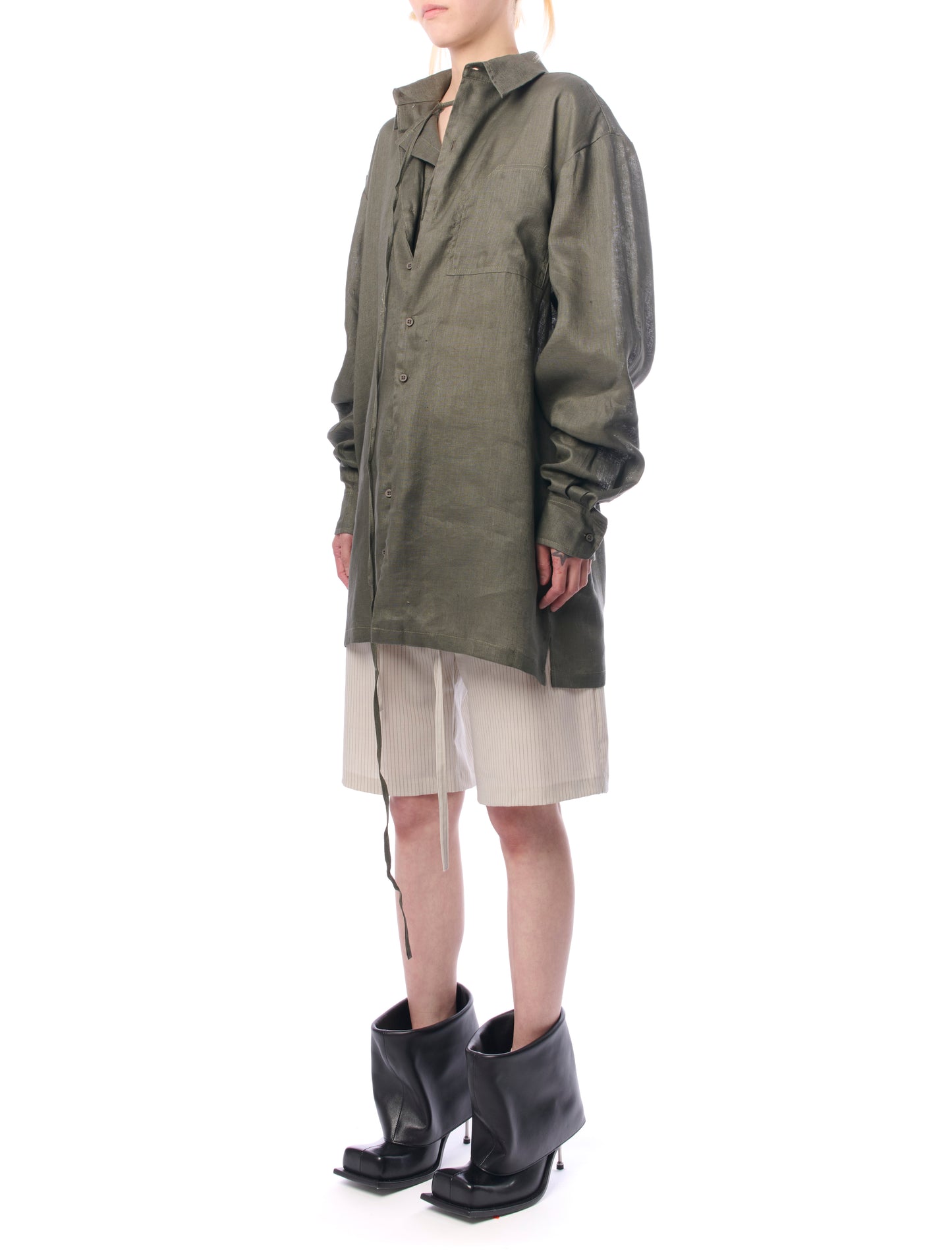 Ottolinger Oversized Olive Shirt