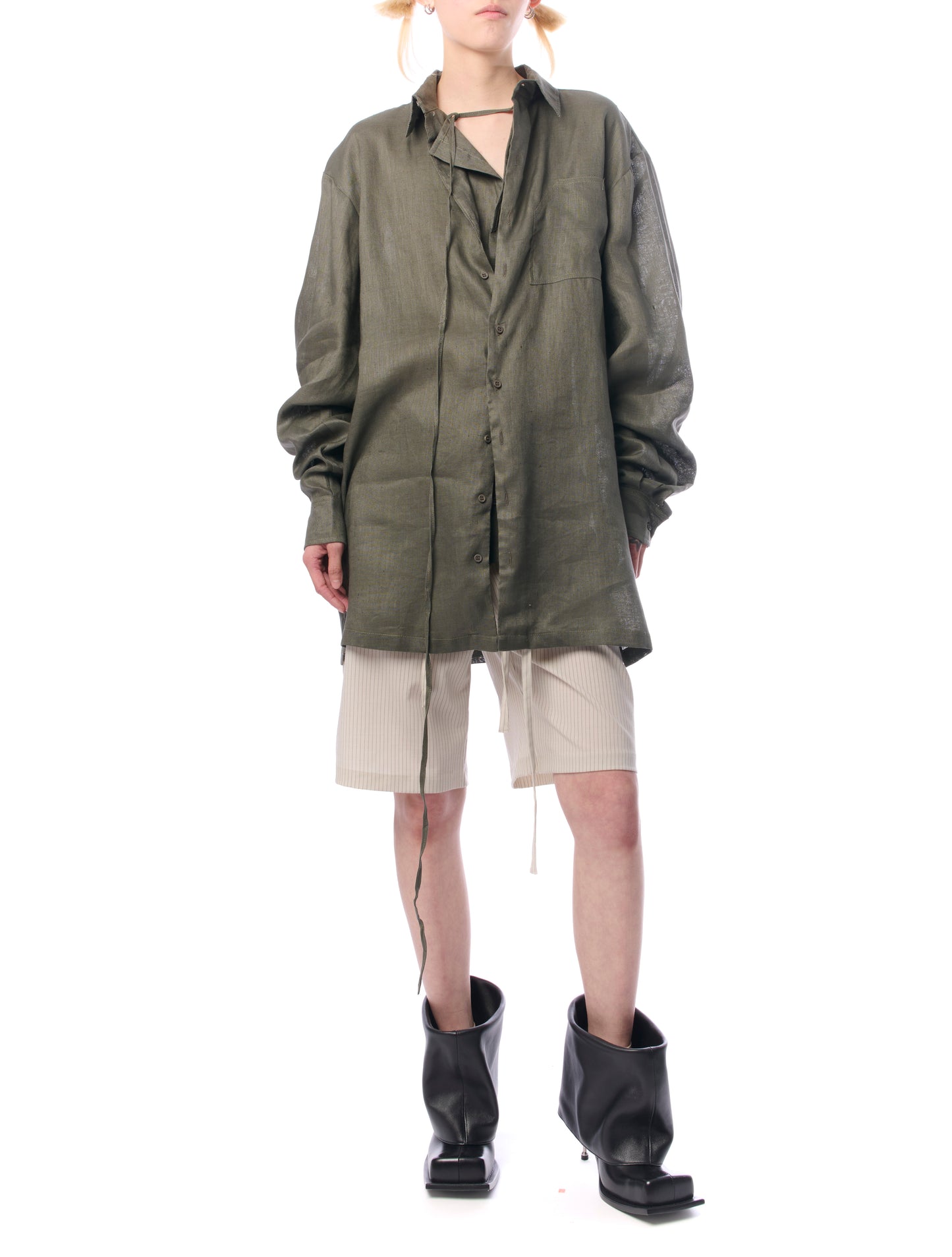 Ottolinger Oversized Olive Shirt