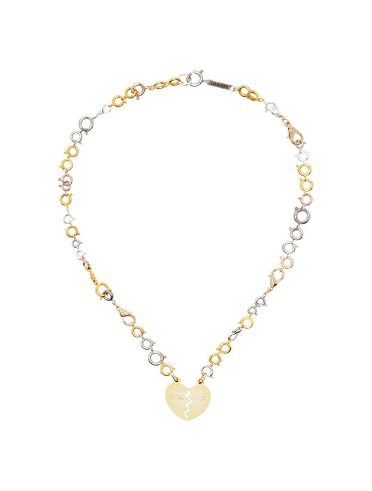 Magliano Golden Broken Heart Necklace