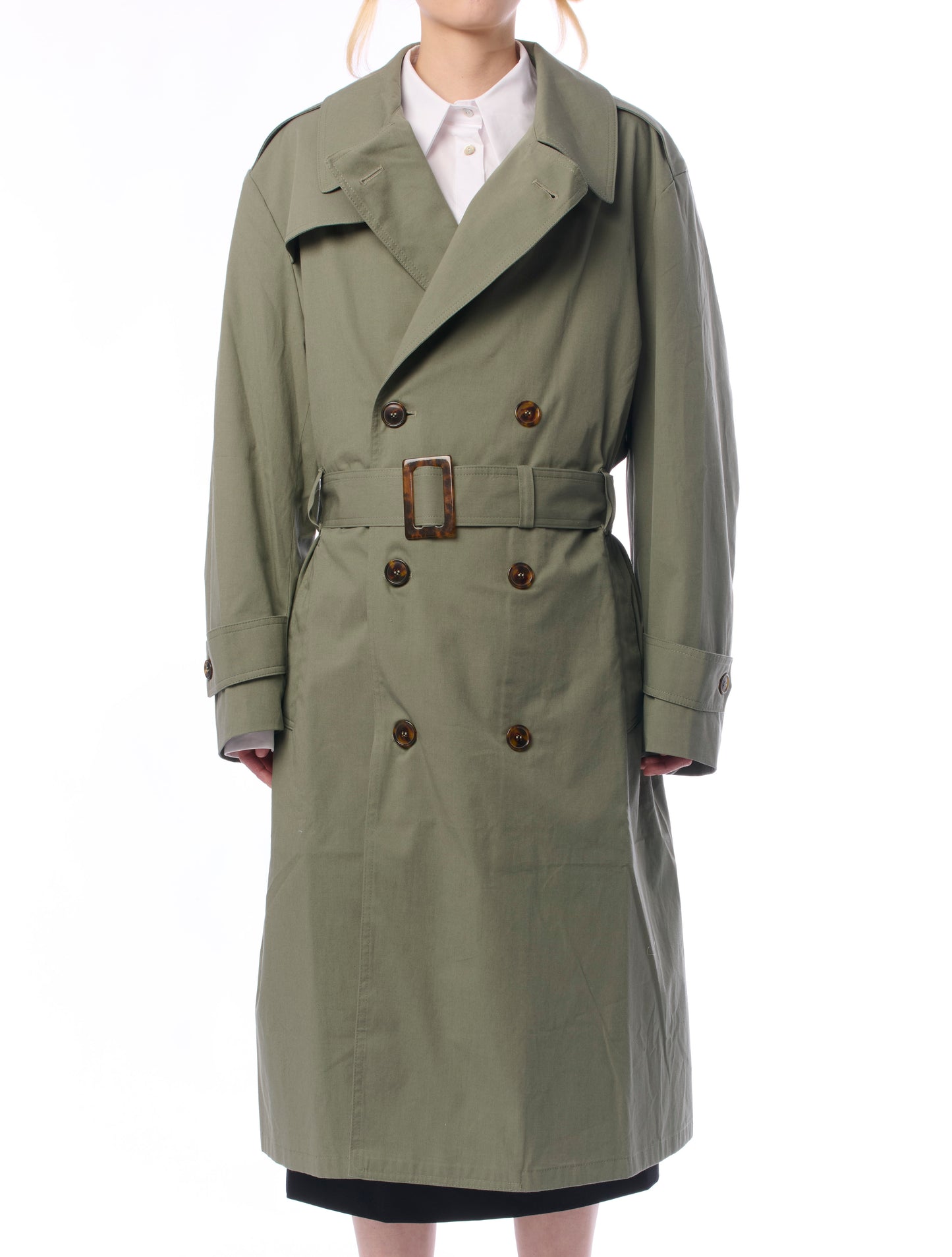 Vaquera Cut Out Trench Coat