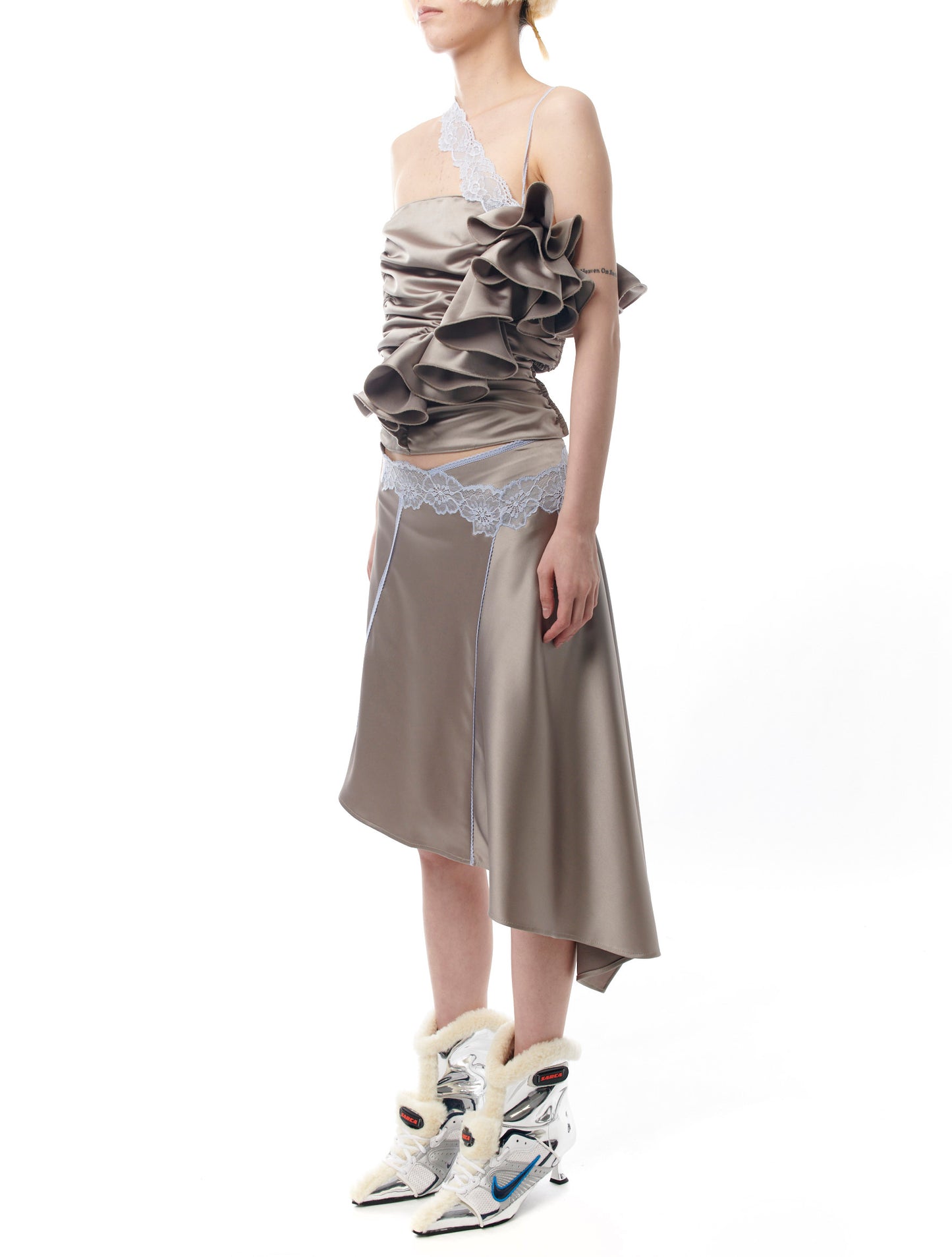 Vaillant Stone Asymmetric Skirt