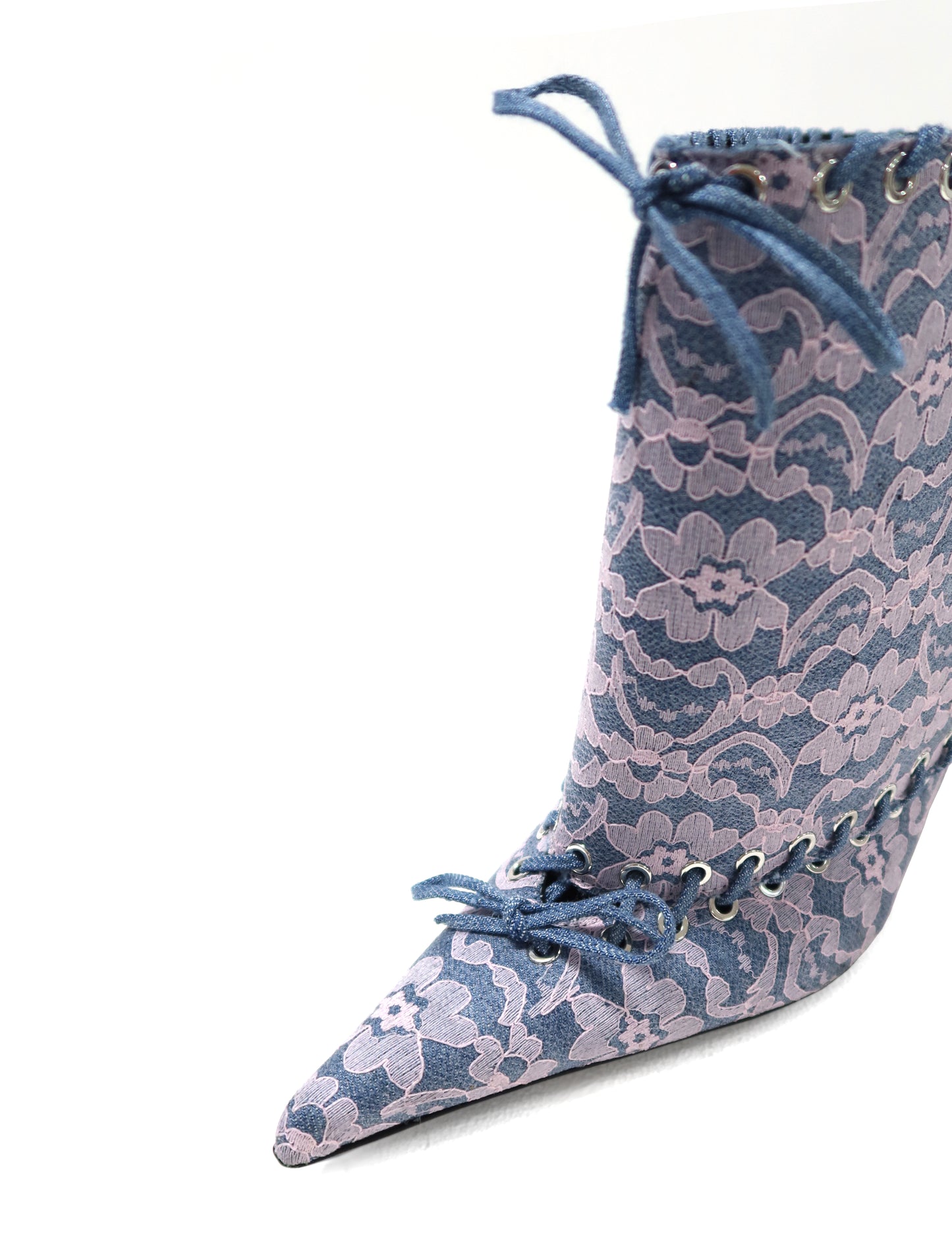 ALL-IN Denim Lace Level Boots