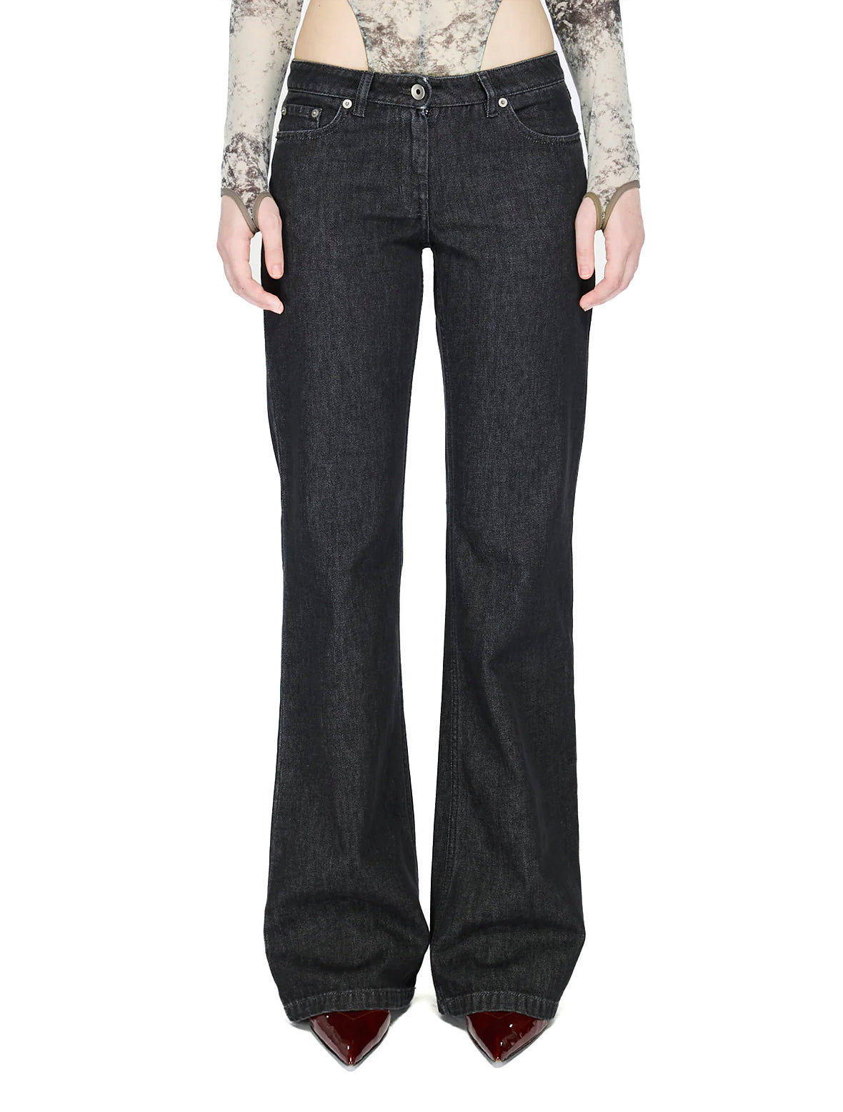 KNWLS Low Waist Alice Flared Jeans