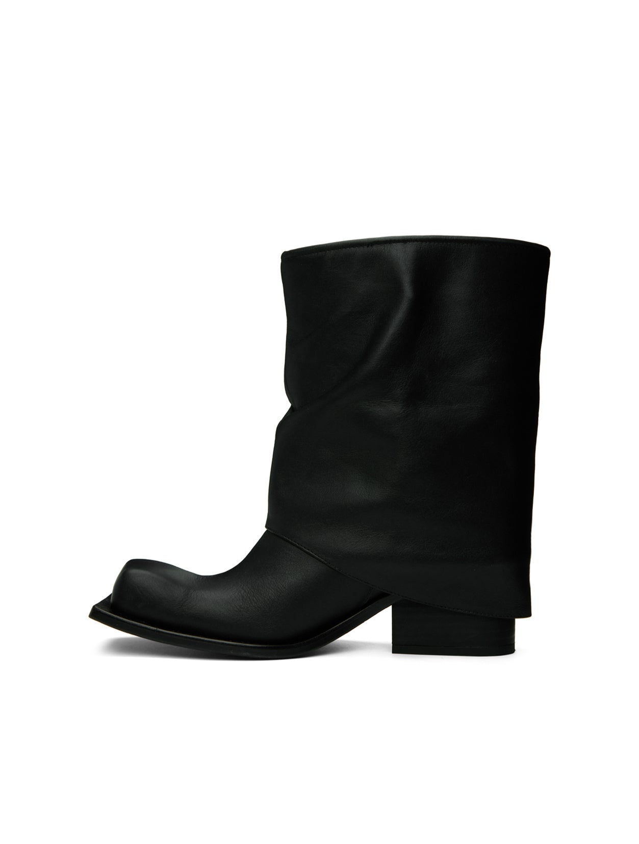 Fidan Novruzova Havva Cropped Black Boots