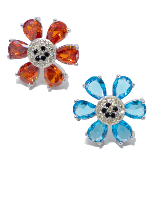 Collina Strada Happy Flower Earrings