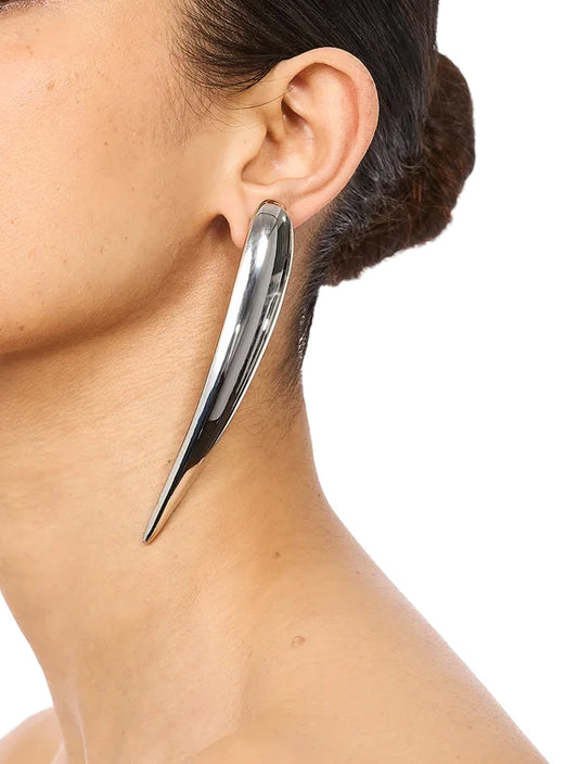 Hugo Kreit Silver Nail Earrings