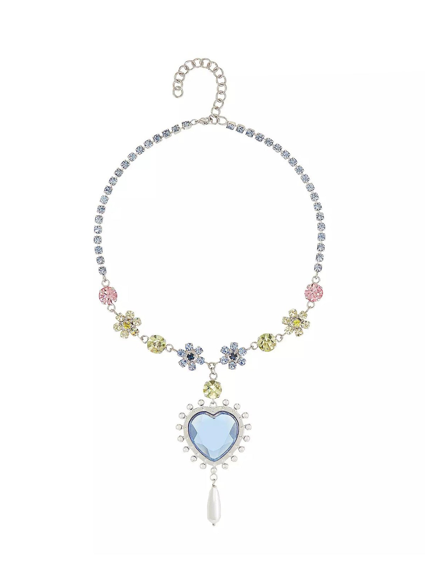 Sorcha O'Raghallaigh Crystal Heart Necklace