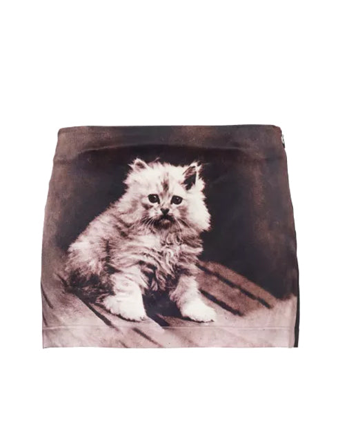 Ashley Williams Kitten Mini Skirt