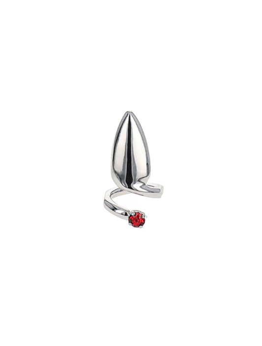 Justine Clenquet Luce Red Nail Ring