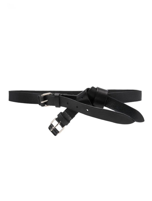 Magliano Leather Bow Belt