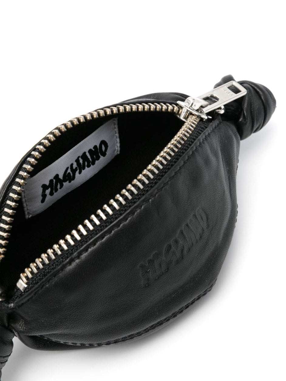 Magliano Black Paglie Mini Candy Bag