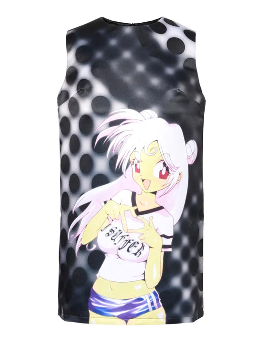 Ashley Williams Manga Mini Dress