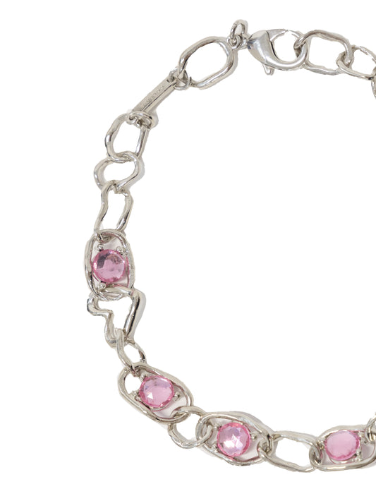 Collina Strada Gemstone Crushed Chain Necklace