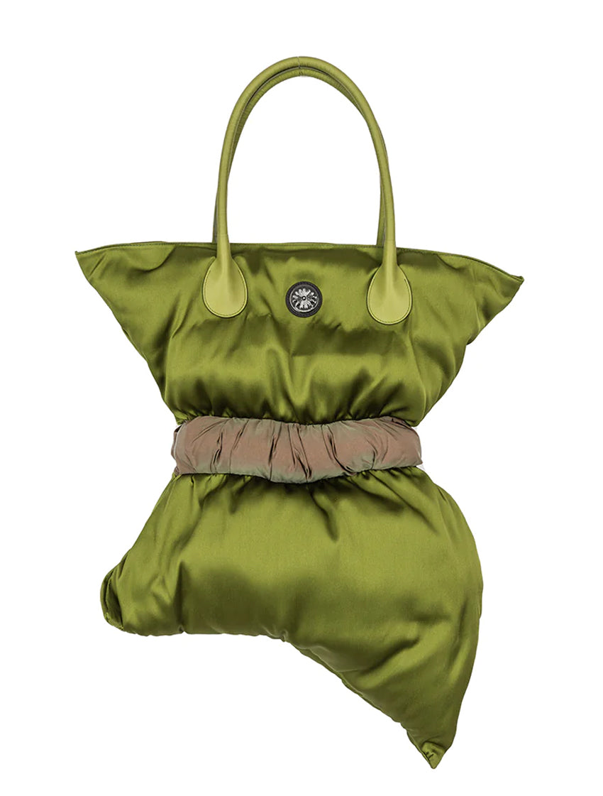 Paula Canovas del Vas Pillow Green Bag