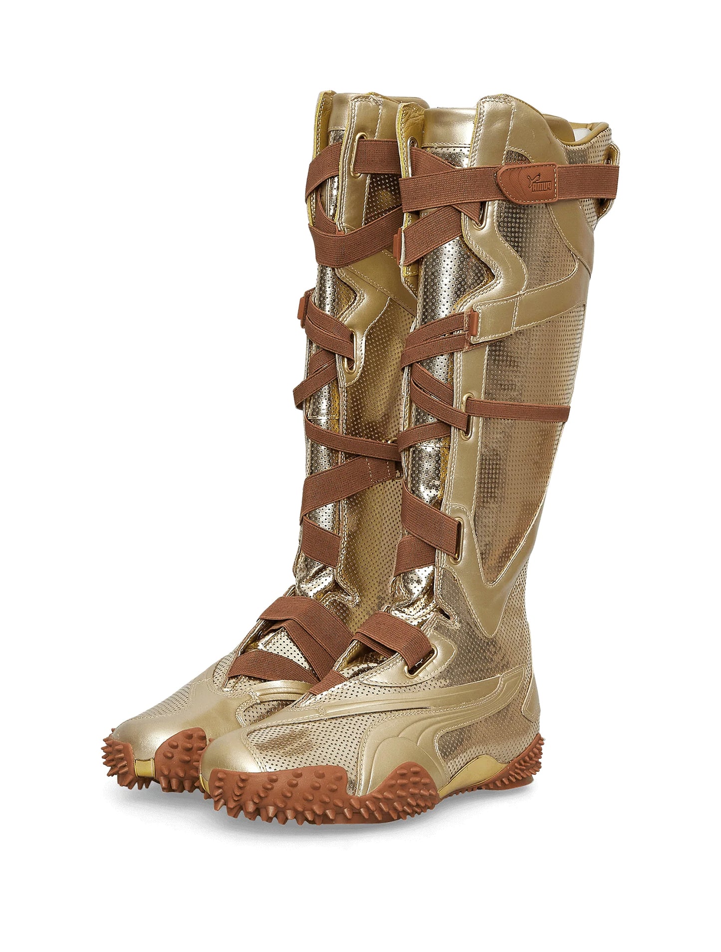 Ottolinger x Puma Mostro Gold Tall Sneaker Boots