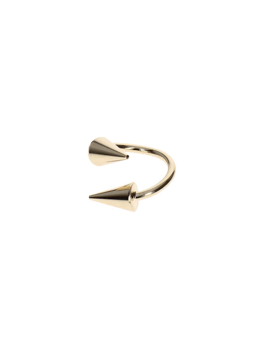 Justine Clenquet Rose Gold Ring