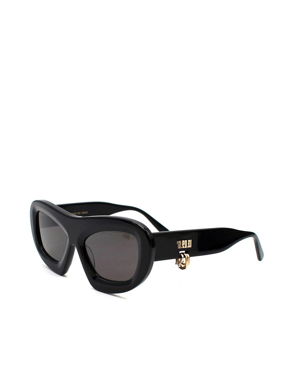 13 09 SR Sunic Black Sunglasses