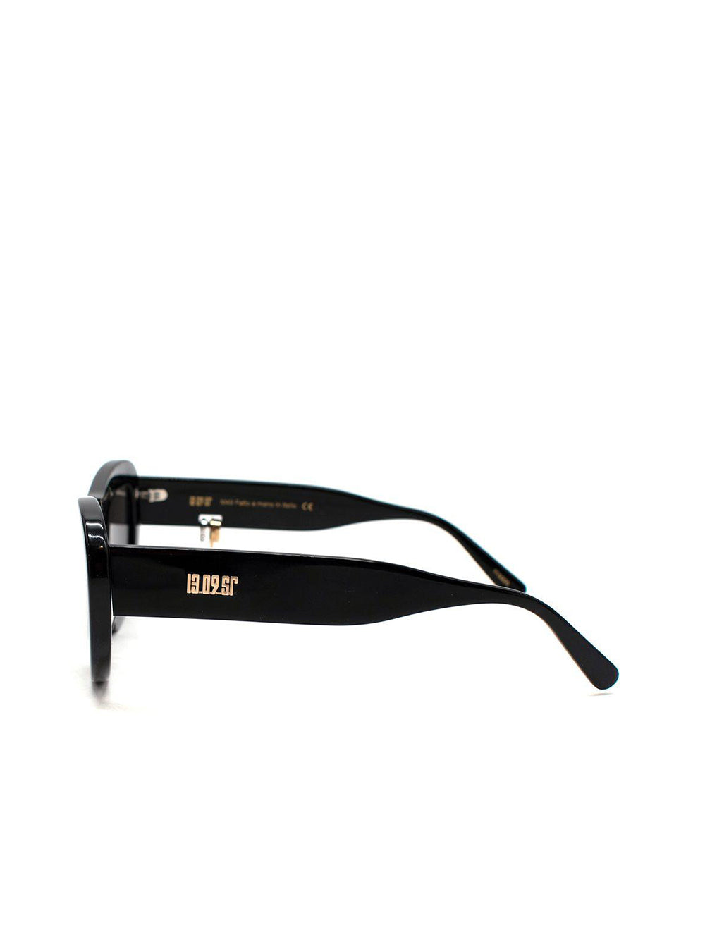 13 09 SR Sunic Black Sunglasses