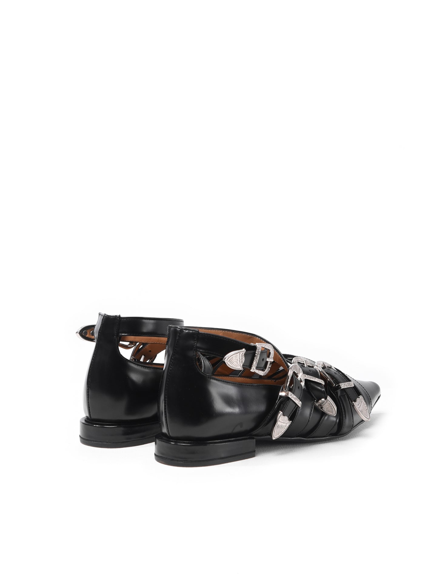 Toga Pulla Buckle Pointed Flats