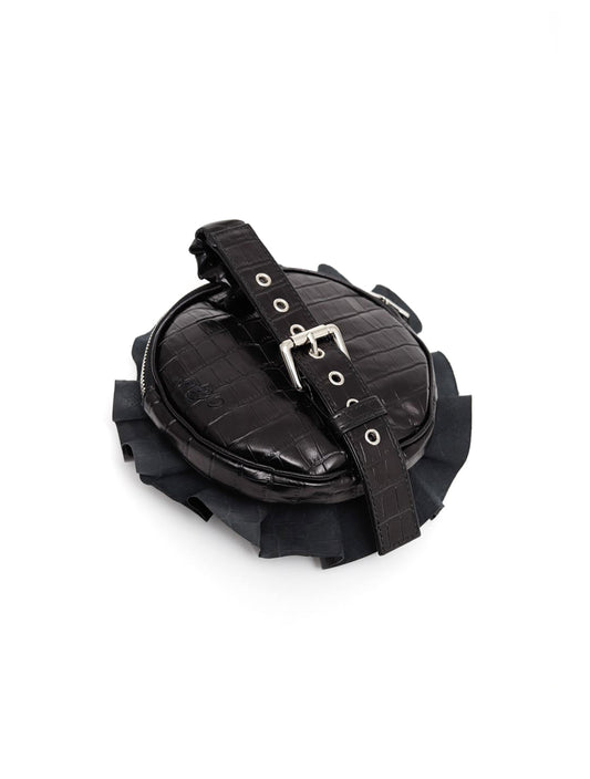Vaquera Black Corsage Bag