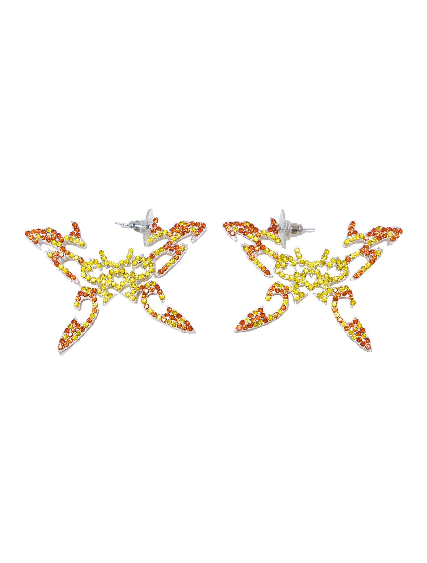 Collina Strada Tatto Butterfly Earrings