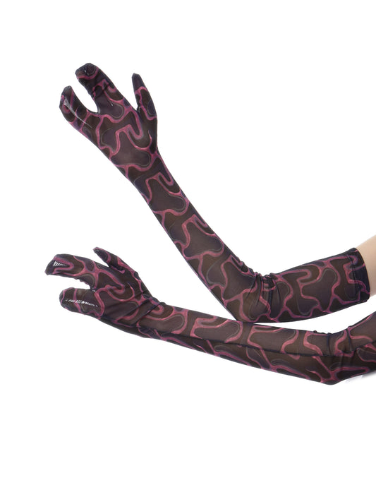 AVAVAV Purple Mesh Gloves