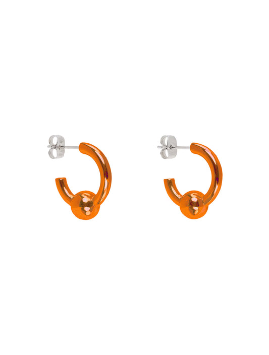 Justine Clenquet Sam Orange Earrings