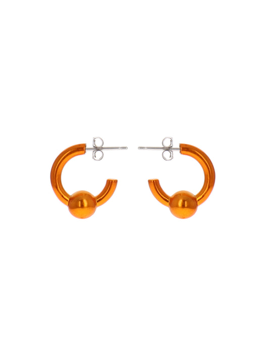 Justine Clenquet Sam Orange Earrings