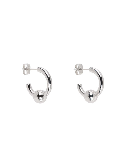 Justine Clenquet Sam Silver Earrings