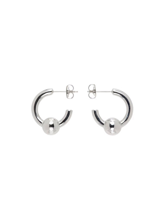 Justine Clenquet Sam Silver Earrings