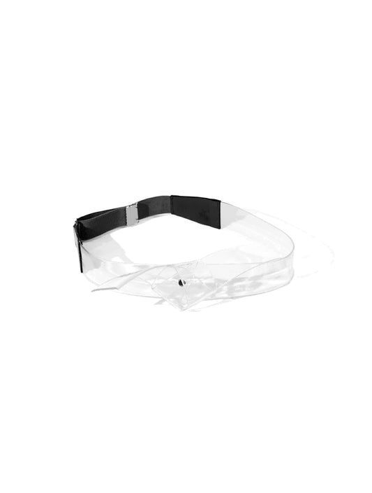 Toga Pulla Vinyl Belt Black