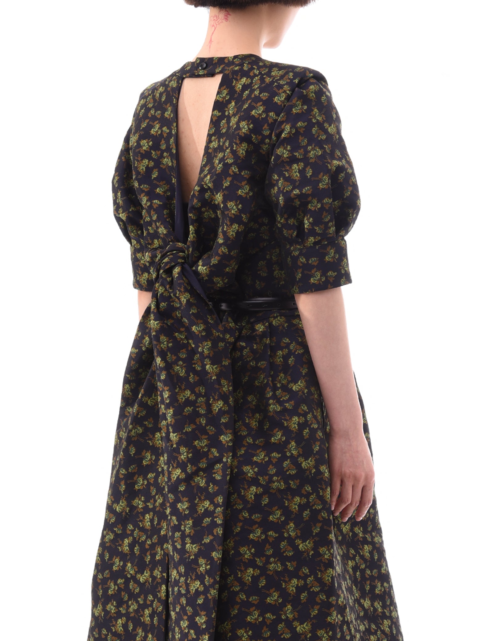 Toga Pulla Flower Jacquard Dress