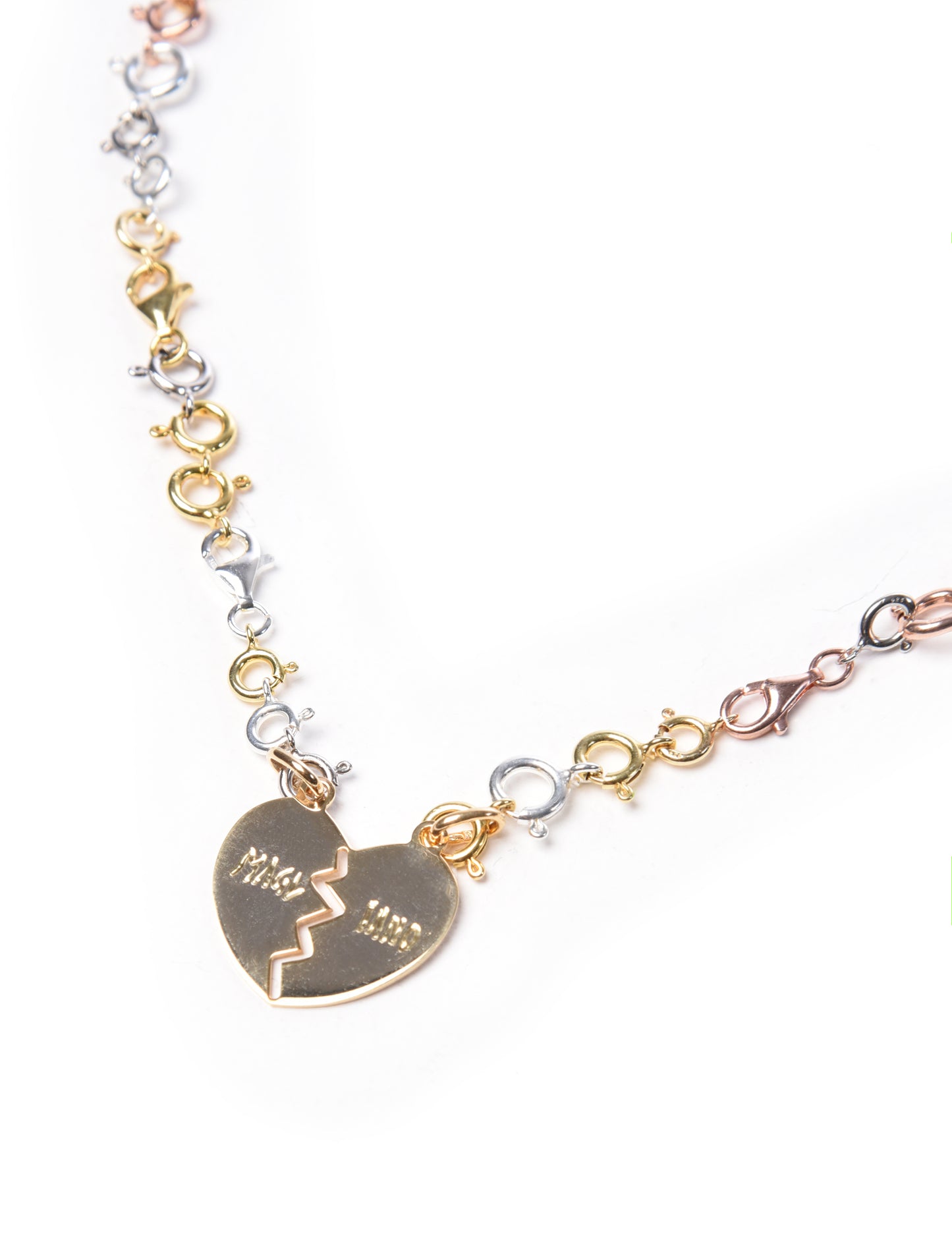 Magliano Golden Broken Heart Necklace