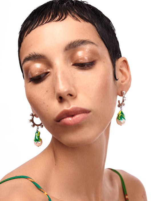 Saf Safu Jelly Melted Earrings