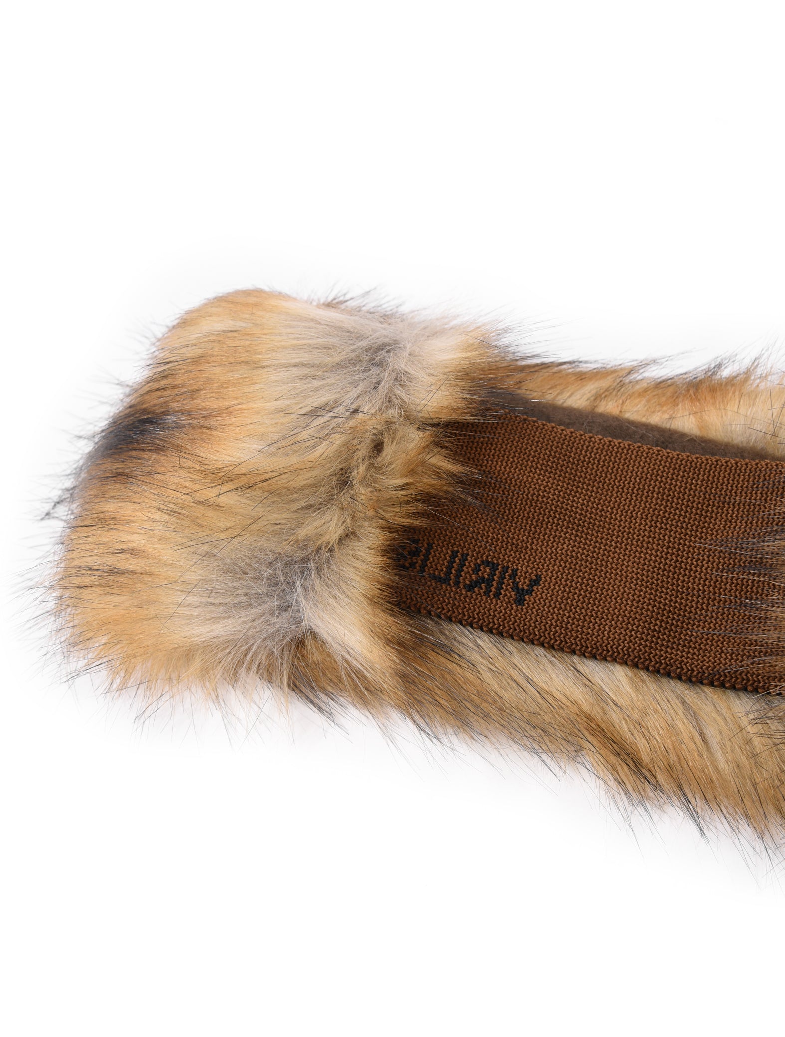 Toga Virilis Fake Fur Headband Brown