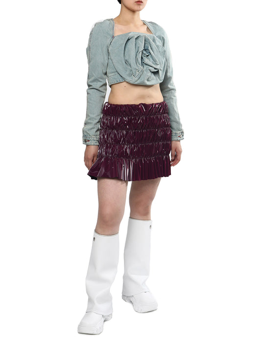 Ester Manas Wind Flower Mini Skirt