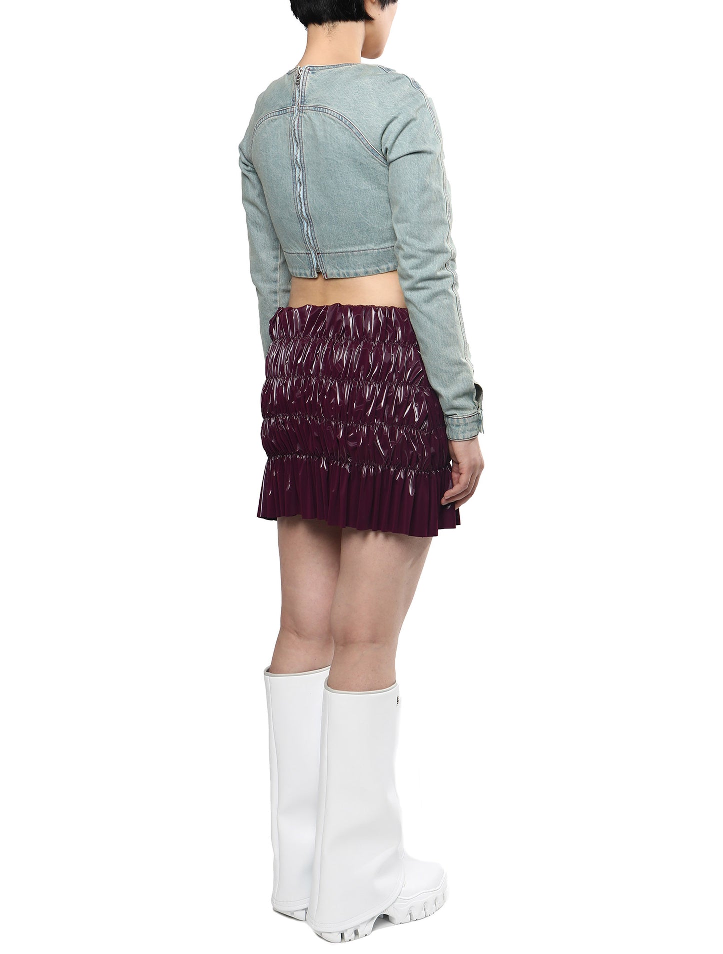 Ester Manas Wind Flower Mini Skirt
