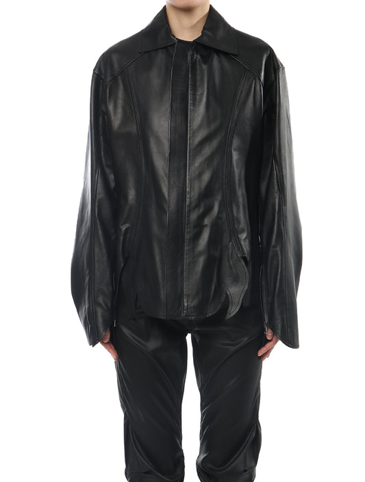 Ninamounah Juniper Leather Jacket