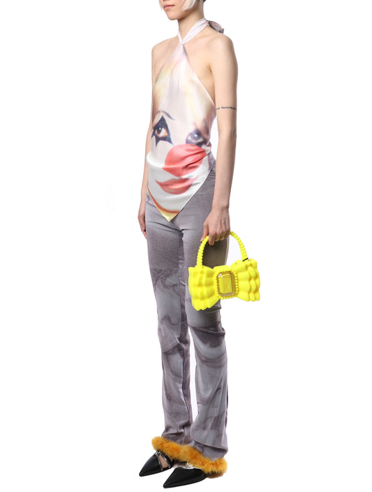 forBitches Bow Bag Florescent Yellow