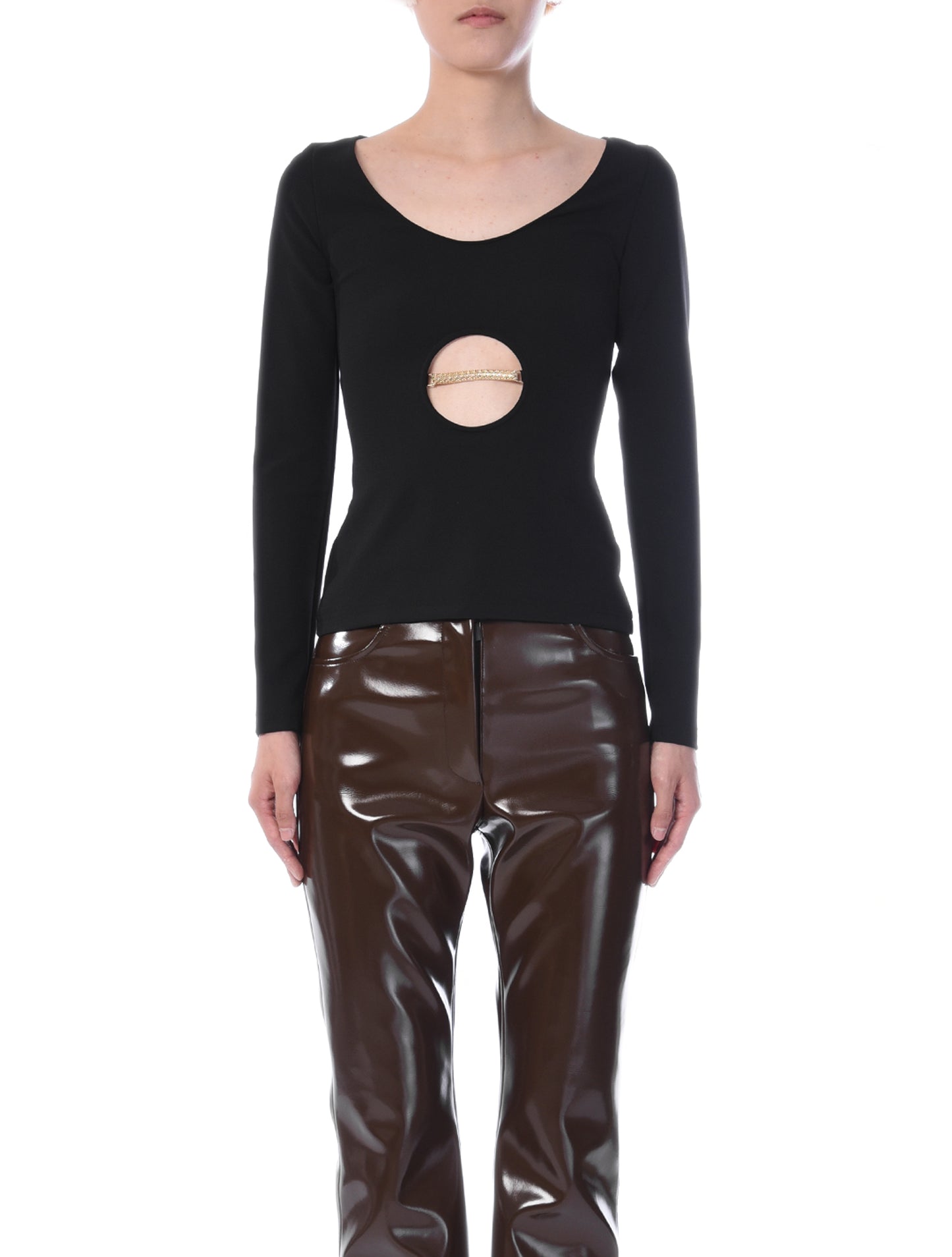 Christopher Kane Cut Out Chain Top