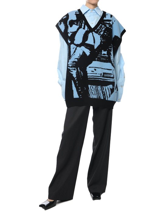 Ninamounah Kingfish Knit Vest