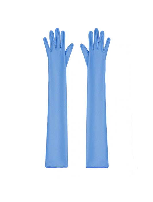 Anna October Manon Blue Gloves