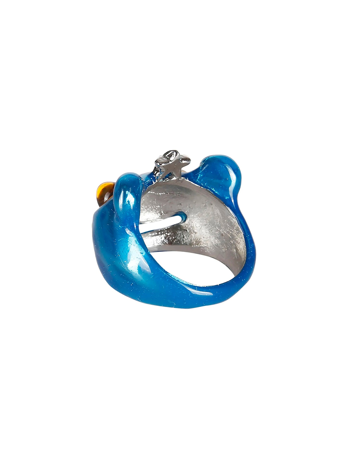 Collina Strada Blue Princess Bear Ring