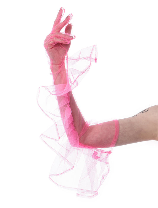 T Label Blush Pink Ray Gloves